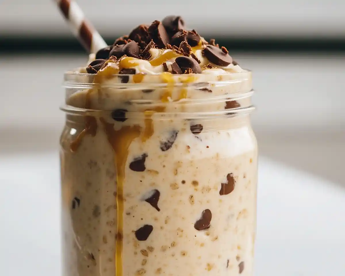 Minute Cookie Dough Overnight Oats: Dessert for Breakfast Meal Prep