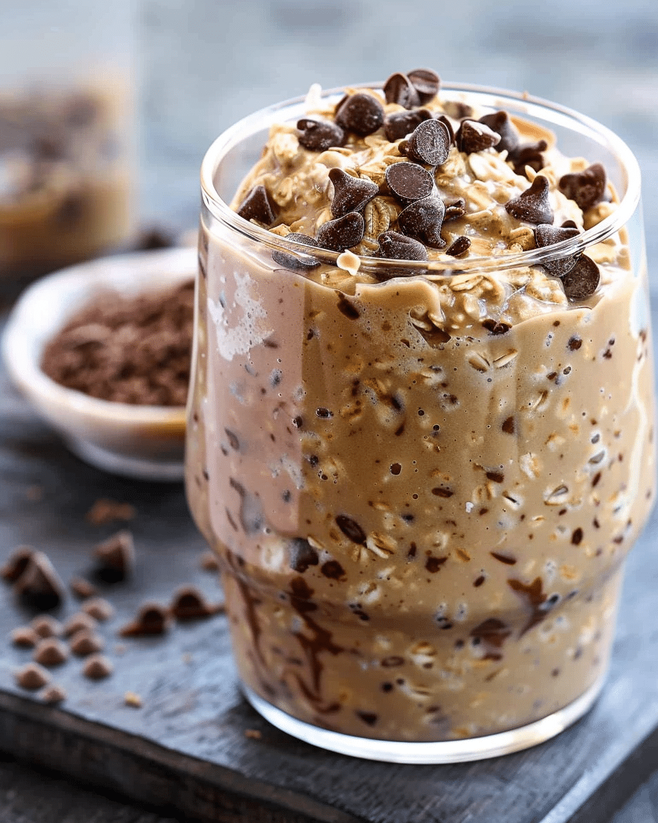 No-Cook Cookie Dough Overnight Oats: Fuel Your Busy Mornings Guilt-Free
